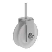 Poulie pr éch. coul. à corde en 2 et 3 parties | © MUNK GmbH