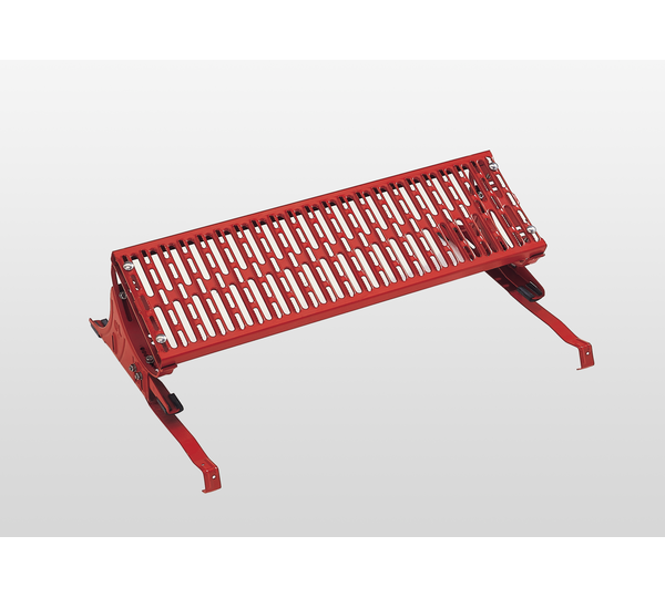 Standing grille 800x250 mm red | © MUNK GmbH