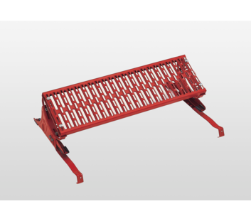 Grille de repos 800x250mm, rouge | © MUNK GmbH