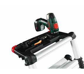 Werkzeugablage für Teleskop-Kombileiter | © MUNK GmbH