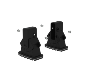 nivello Außenschuh 1 Satz = 2 Stück für Holm 73 x 25 mm | © MUNK GmbH