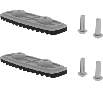 nivello foot plate stand. for side-rail H=85/98mm | © MUNK GmbH