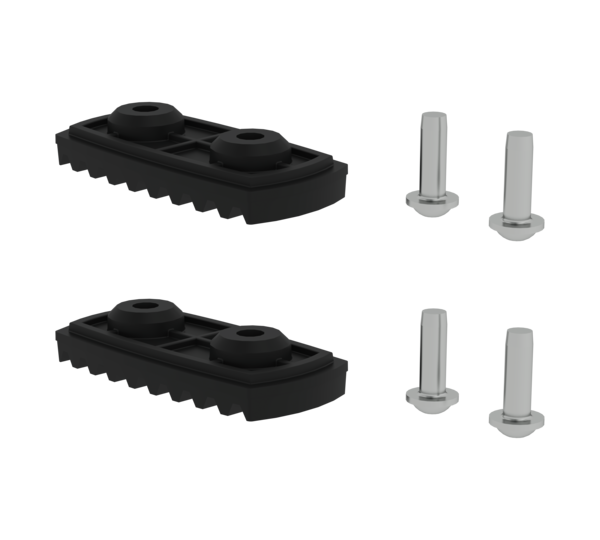 nivello-Fußplatte elektr. ableitf. Holmh. 58/73mm | © MUNK GmbH