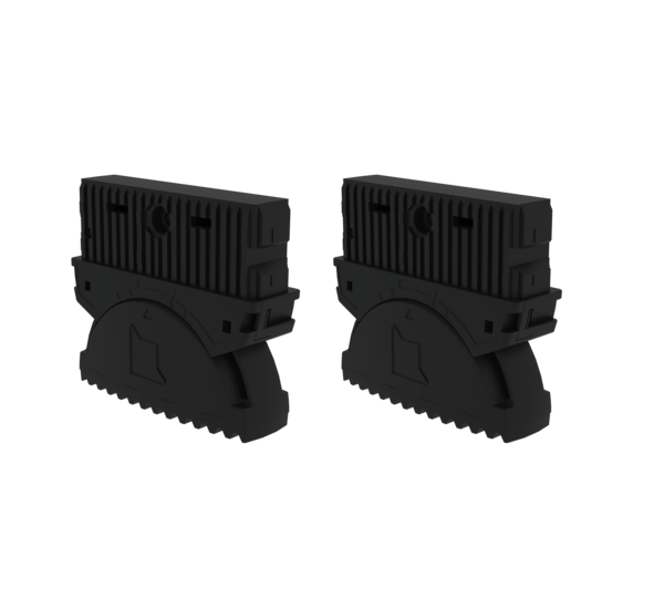 nivello-Innenschuh elektr. ableitf, f.Holm 98x25mm | © MUNK GmbH