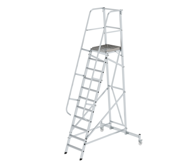 Platform ladder, mobile, 11 steps | © MUNK GmbH