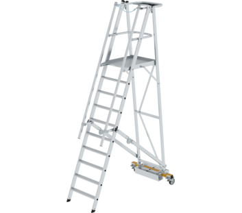 Platform ladder folding w. narr.u-carriage 10 st | © MUNK GmbH