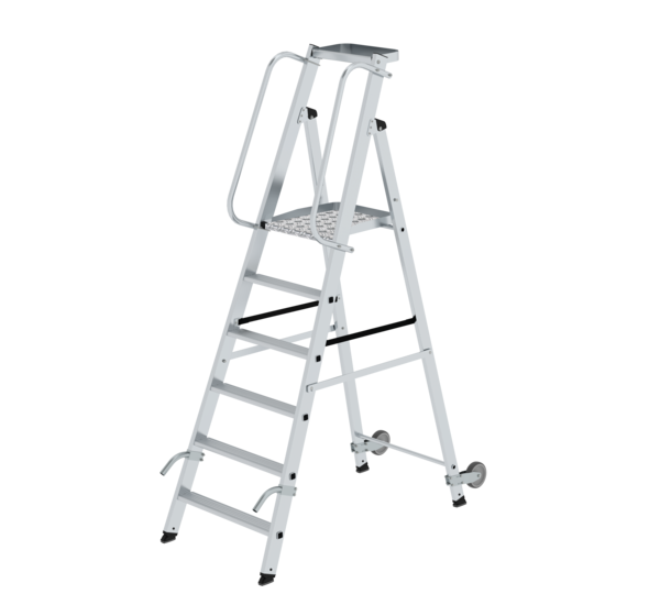 Platform ladder with castors and handle , 6 st | © MUNK GmbH