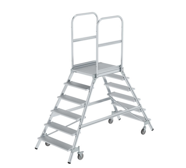 Esc. à p-f 2 côtés av roul ress. alu strié 6 mar. | © MUNK GmbH