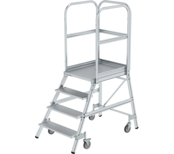 Podesttr. eins.  m. Federr. Alu ger., 4 St. | © MUNK GmbH