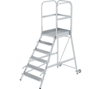 Esc. p-f 1côté av roul et poig. Alu strié, 6 mar. | © MUNK GmbH