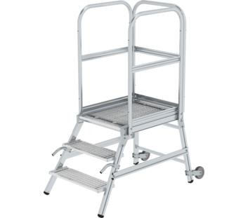 Plat.stairs, 1-sid.acc.w cast/handle st.grat. | © MUNK GmbH