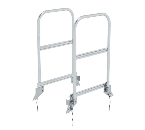 Push-in railing for platform stairs 2-sided acc.  | © MUNK GmbH