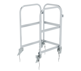 Push-in railing for platform stairs 1-sided acc.  | © MUNK GmbH