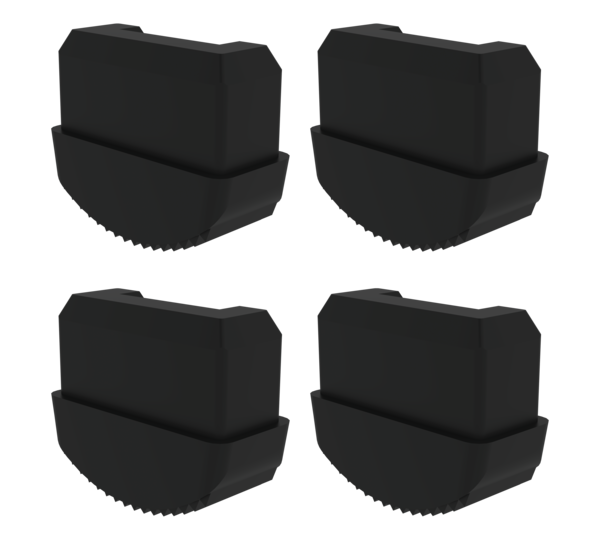 Patin int. pr escalier à PF pr montants de 57x25mm | © MUNK GmbH