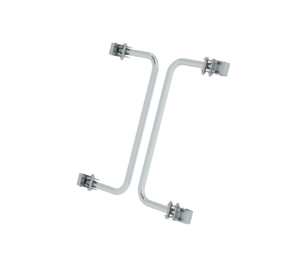 Self-closing safety door for platform ladder | © MUNK GmbH