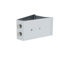 Attache murale aluminium pour mâts ronds,  | © MUNK GmbH