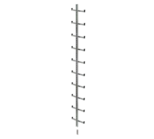 Single-rail ladder, gal.st., L=2.80m  | © MUNK GmbH