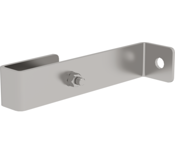 Wandhalter Edelstahl starr 150mm für GFK-Leiter,  | © MUNK GmbH