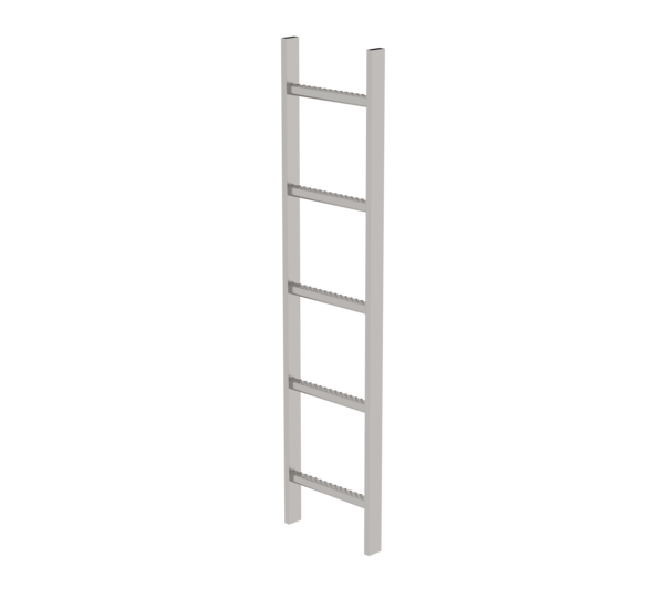 Shaft ladder, st.stl. V4A, 300 mm clearance 5 rgs | © MUNK GmbH