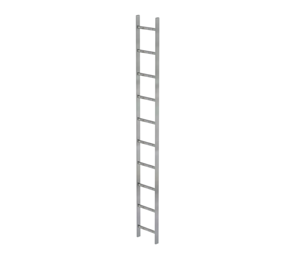 Shaft ladder, galv. st., 300 mm clear width 10 rgs | © MUNK GmbH