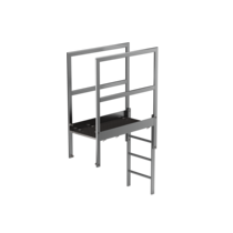 Passerelle pour acrotère en inox, longueur 1200mm  | © MUNK GmbH