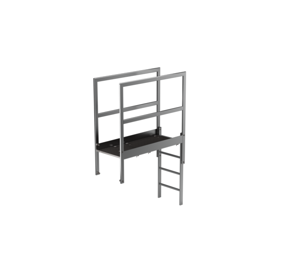 Passerelle pour acrotère en inox, longueur 1400mm  | © MUNK GmbH