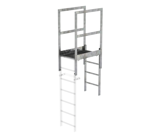 Passerelle pr acrotère acier gal., longueur 930mm  | © MUNK GmbH