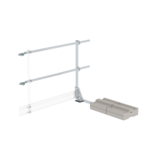 Garde-corps de descente latéral avec lests  | © MUNK GmbH