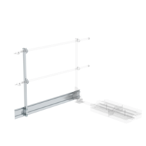Barre pieds pour garde-corps de descente latéral | © MUNK GmbH