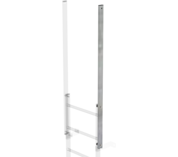Exit side-rail straight gal. steel L=1600mm  | © MUNK GmbH