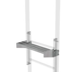 Ausstiegstritt Stahl-verzinkt, 520x200 mm | © MUNK GmbH