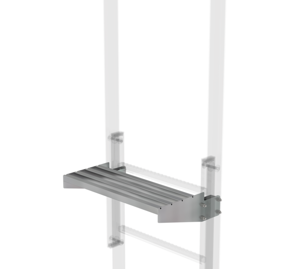 Exit step galvanised steel 520 x 250mm | © MUNK GmbH