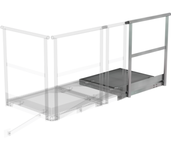 Extension platform 1,000 x 1,000 mm | © MUNK GmbH