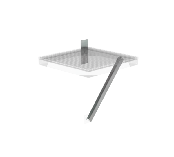 Plaque à bride et traverse pour briques, 800mm | © MUNK GmbH