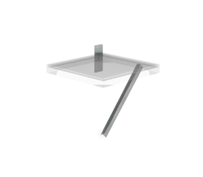 Flange plate & strut for brick masonry, 800mm | © MUNK GmbH