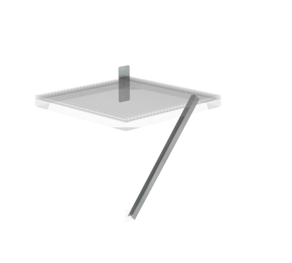 Plaque à bride et traverse pour briques, 1000mm | © MUNK GmbH