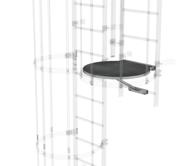 UmsteigePF zwischen Lzügen Ø 700mm, St. verz. | © MUNK GmbH