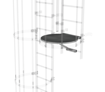 Transfer pf. betw ladd. sect. Ø 700mm,st.st. | © MUNK GmbH