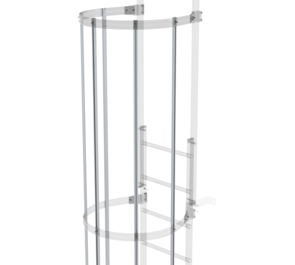 Back protection hoop strut 3000mm anod.alu.  | © MUNK GmbH