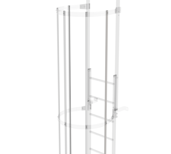 Montant de crinoline 3000mm, acier inoxydable | © MUNK GmbH