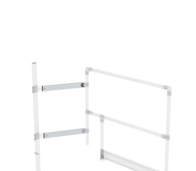 Verlängerung Distanzstück Montagesatz 60x25mm | © MUNK GmbH