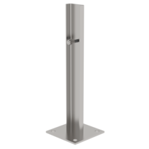 Plaque de base pour fixation au sol, inox | © MUNK GmbH