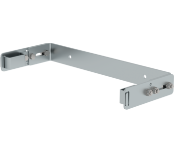 Wall anchor U-bracket, adj., gal. st., 165-205mm | © MUNK GmbH