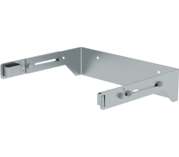 Wandh. U-Bügel, verst.bar, Stahl verz., 375-500mm | © MUNK GmbH