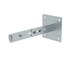 Wall anch. adj. w.clamp,275-375mm adj range | © MUNK GmbH