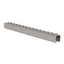 Barreau perforé 300mm en acier blanc | © MUNK GmbH