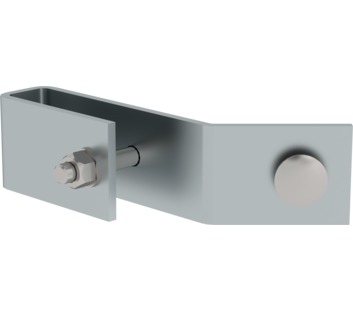 Rail fast. f.ladd.side-rail 50x20mm galv.st. | © MUNK GmbH