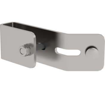 Rail fastening for ladder side-rail 60x25mm V4A | © MUNK GmbH