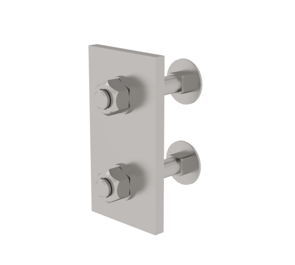 Fixation du rail pour barreaux d’échelle en inox,  | © MUNK GmbH