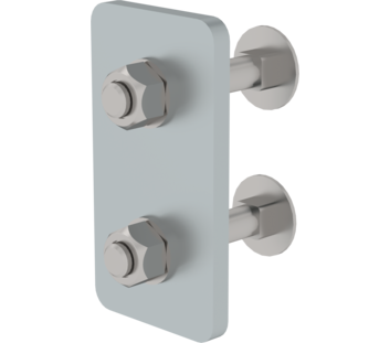 Fixation du rail pour barr. d’éch. acier galv. | © MUNK GmbH